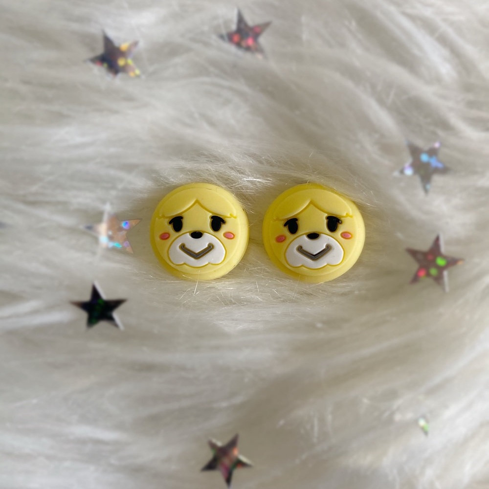 Animal Crossing Isabelle thumb grips